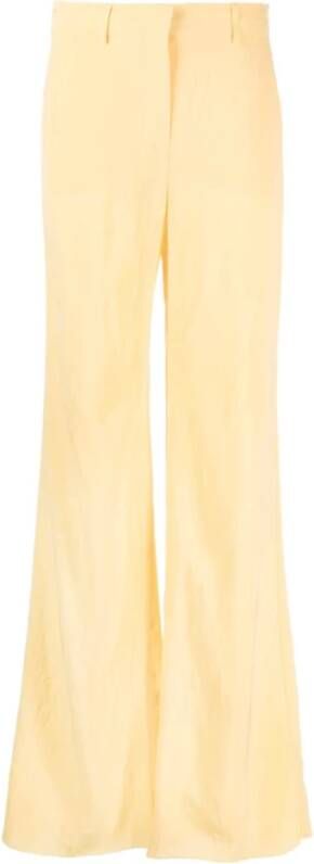 SPORTMAX Wide Trousers Oranje Dames
