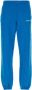 Sporty & Rich Cerulean blauwe katoenen joggers Blauw Heren - Thumbnail 1