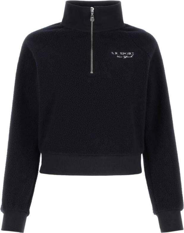Sporty & Rich Donkerblauwe pool sweatshirt Blauw Dames