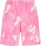 Sporty & Rich Roze katoenen bermuda shorts Sporty Rich collectie Pink Heren - Thumbnail 1
