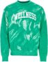 Sporty & Rich Groene katoenen sweatshirt Moderne stijl Green Heren - Thumbnail 1