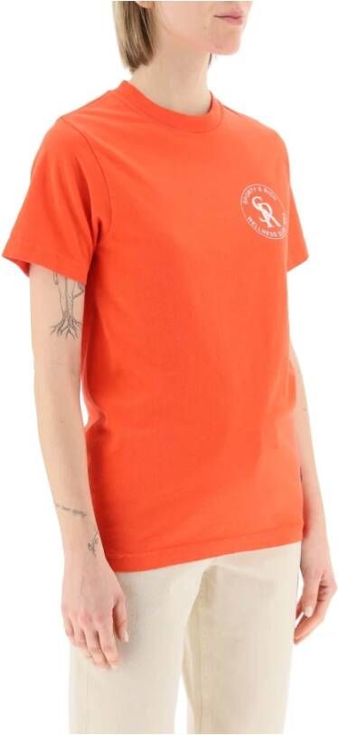 Sporty & Rich T-shirts Rood Dames