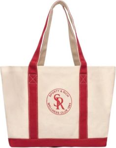 Sporty & Rich Tote Bags Beige Dames
