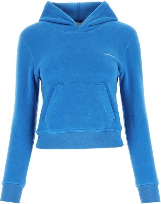 Sporty & Rich Turquoise stapel sweatshirt Blauw Dames