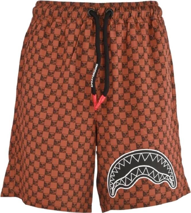 Sprayground Casual Shorts Bruin Heren