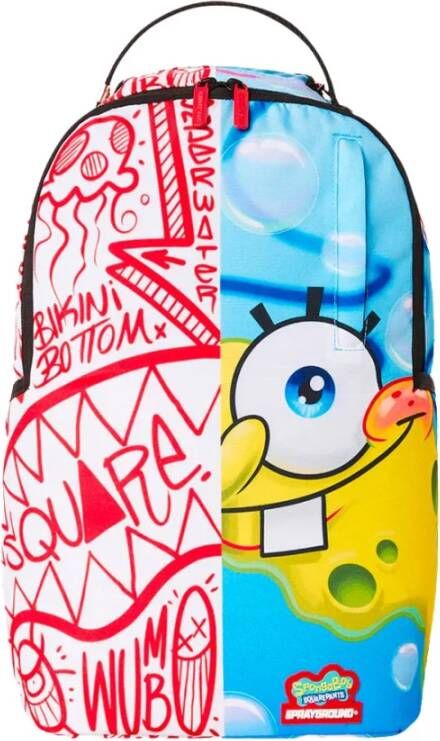 Sprayground Kleurrijke Unisex Rugzak met Uniek Design Multicolor Unisex