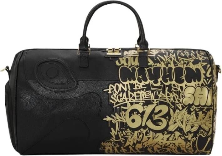 Sprayground Zwarte Koffers Black Dames
