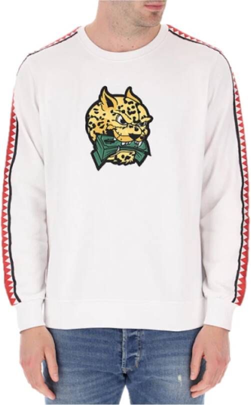 Sprayground Leopard Money Sweater Heren Wit Heren