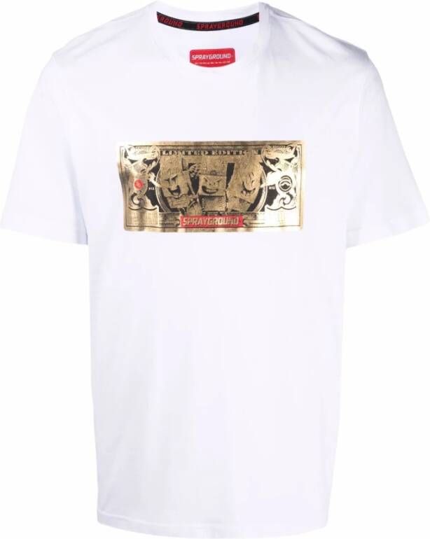 Sprayground Madabout T-Shirt Wit Heren