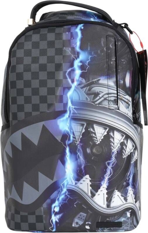 Sprayground Sharkinator 3 Rugzak Stijlvol en Functioneel Black Unisex