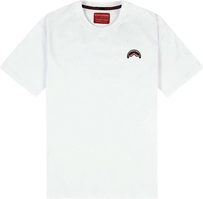 Sprayground T-shirt Wit Heren