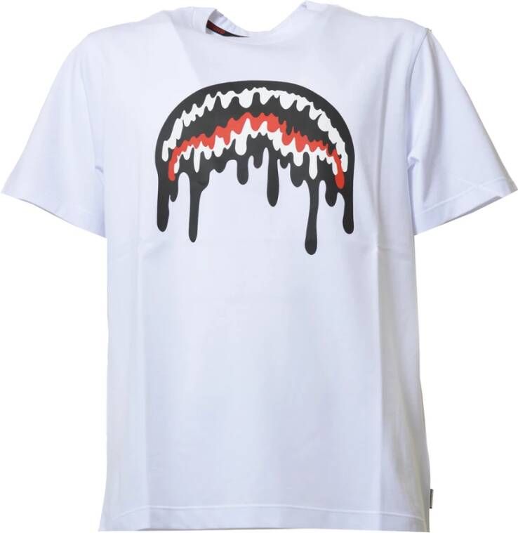 Sprayground T-Shirts Wit Heren