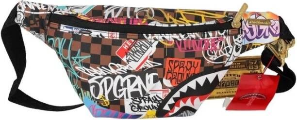 Sprayground Tagged Up Crossbody Tas Groen Dames