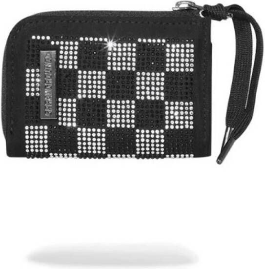 Sprayground Zwarte Trinity Geruite Portemonnee Meerkleurig