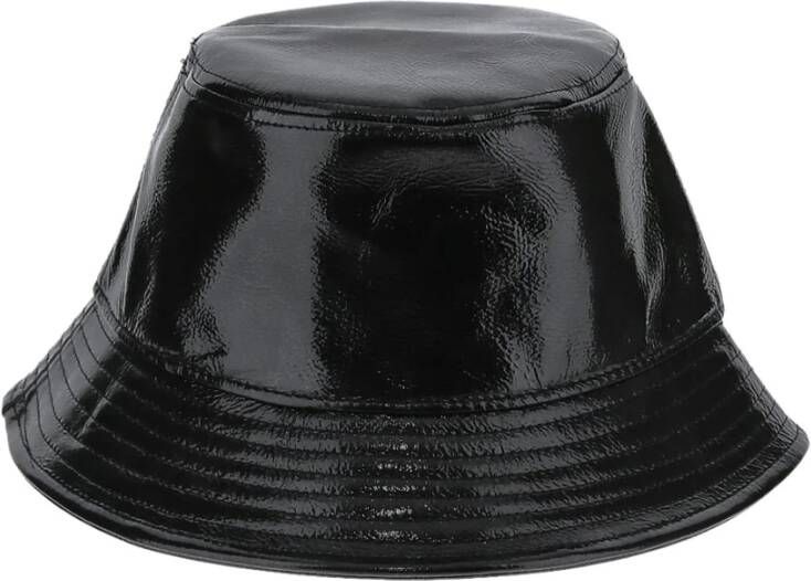 Stand Studio Elegante Zonnebescherming Bucket Hat Black Dames