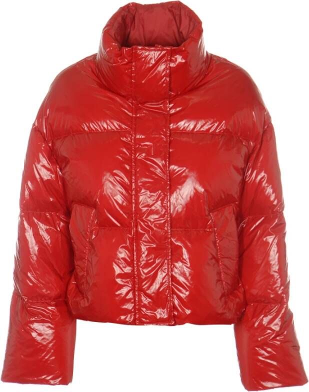 Stand Studio Down Jackets Rood Dames