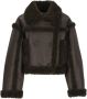 Stand Studio Faux Fur & Shearling Jackets Bruin Dames - Thumbnail 1