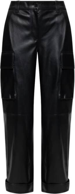 Stand Studio Faux leather trousers Zwart Dames