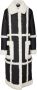 Stand Studio Lange Faux Shearling Jas Zwart Multicolor Dames - Thumbnail 5