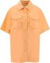 Stand Studio Oranje Ss23 Dameskleding Shirts Oranje Dames - Thumbnail 1