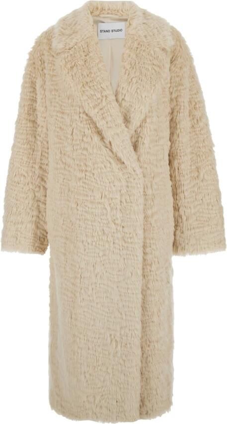 Stand Studio Witte Jassen & Mantels voor Vrouwen Beige Dames - Foto 12