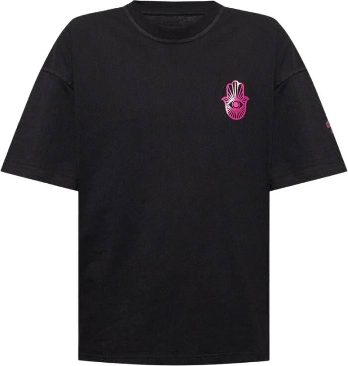 Stand Studio Casual Zwarte Korte Mouw T-Shirt Black Dames