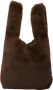 Stand Studio Moderne dames imitatiebont tote tas Brown Dames - Thumbnail 1
