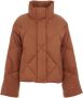 Stand Studio Bruine Puffer & Donsjas Brown Dames - Thumbnail 2