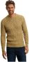 State of Art Rondeek gebreide kleding Yellow Heren - Thumbnail 2