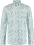 State of Art regular fit overhemd met all over print wit kobalt - Thumbnail 2