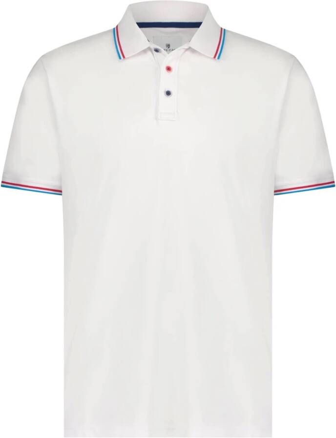 State of Art Pique Poloshirt Wit - Foto 1