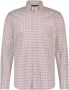 State of Art casual overhemd wijde fit roze geprint katoen - Thumbnail 1