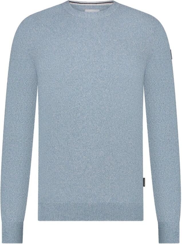 State of Art Crew-Neck Pullover in Moderne Stijl Gray Heren - Foto 3