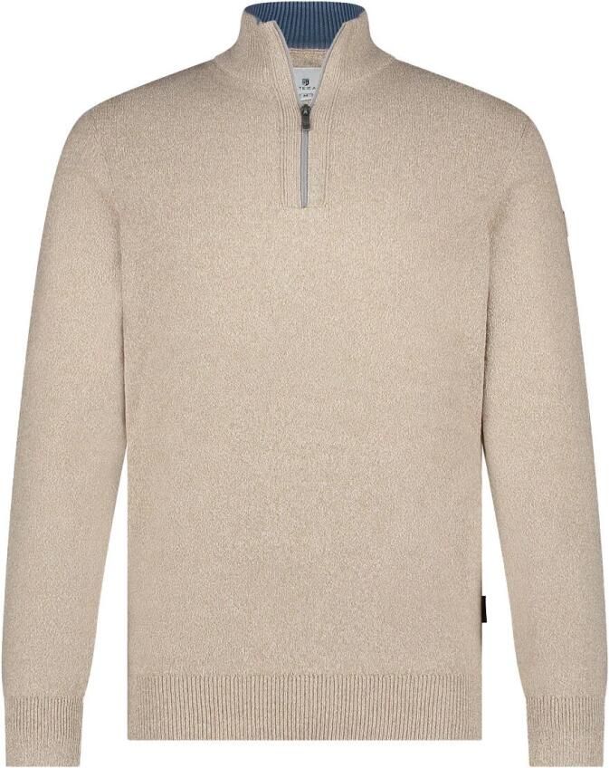 State of Art Sportzip Pullover Beige Heren