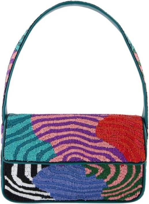 Staud Cross Body Bags Blauw Dames