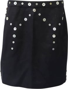 Staud Lazio Embellished Skirt Zwart Dames
