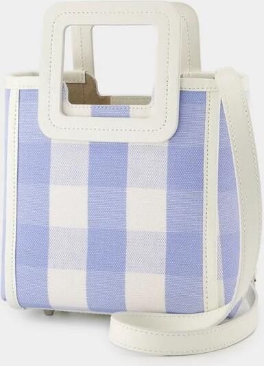 Staud Hobo bags Mini Shirley Bag Leather Blue in blauw - Foto 4