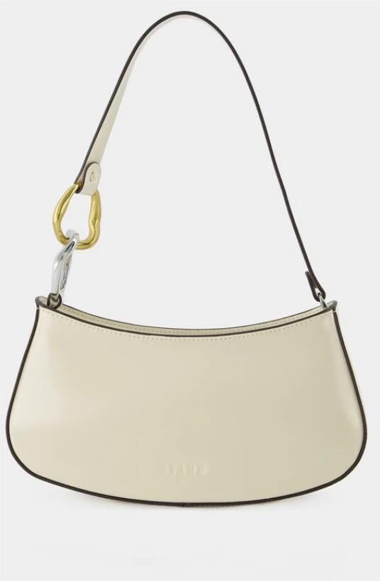 Staud Hobo bags Ollie Hobo Bag Cream Leather in beige - Foto 4