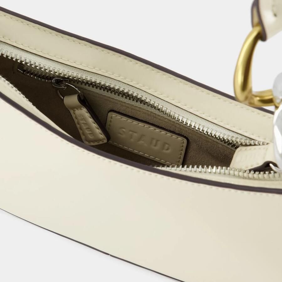 Staud Hobo bags Ollie Hobo Bag Cream Leather in beige - Foto 2