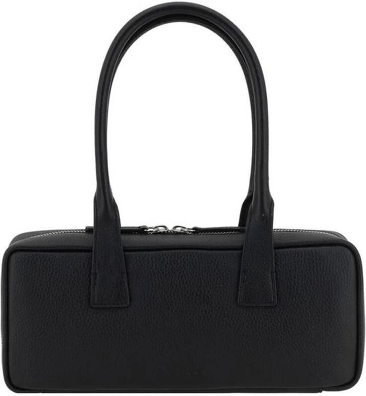 Staud Hobo bags The Dude Shoulder Bag Leather Black in zwart