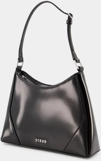 Staud Hobo bags Linda Shoulder Bag Leather Black in zwart - Foto 4