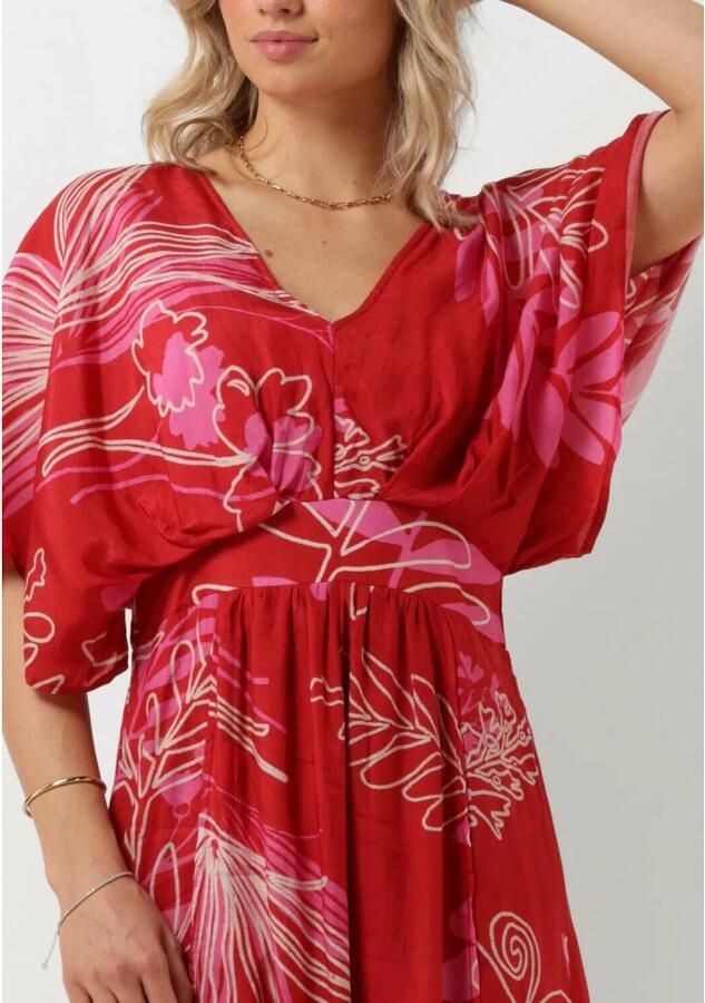 Stella Forest Fuchsia Maxi Jurk Multicolor Dames