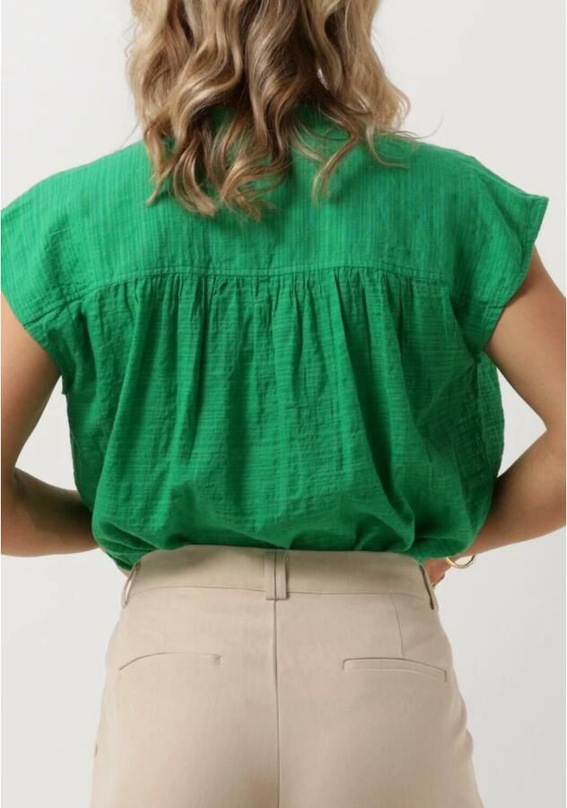 Stella Forest Mousseline mix blouse Ophelia groen - Foto 2