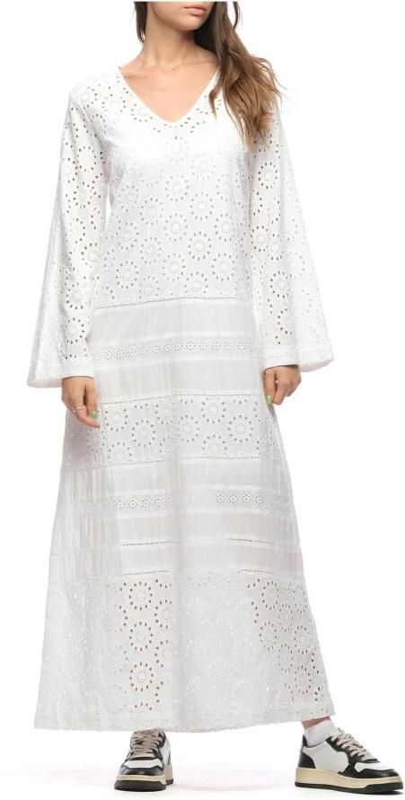 Stella Forest Maxi Dresses White Dames - Foto 2