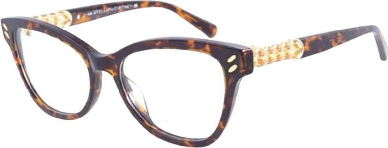 Stella Mccartney Bruine Ss23 Dames Optische Brillen Brown Dames
