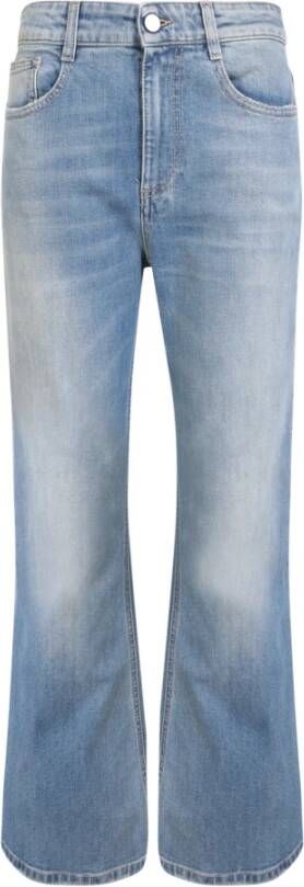 Stella Mccartney Blauwe Bootcut Jeans voor Dames Blauw Dames