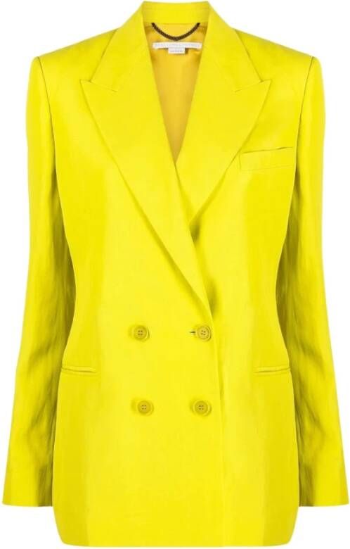 Stella Mccartney Sportjas Verhoog je stijl met deze -jas Yellow Dames