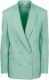 Stella Mccartney Fluo Mint Oversized Double Breasted Jas Green Dames - Thumbnail 1