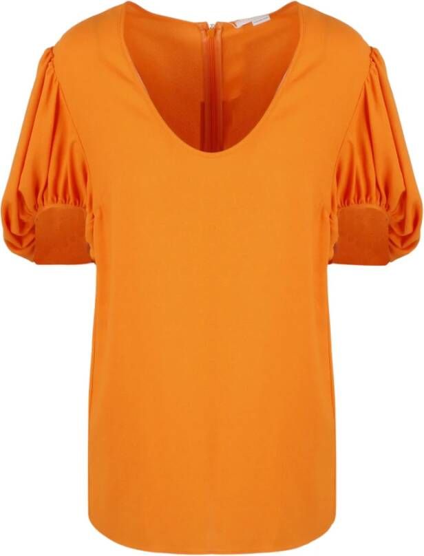 Stella Mccartney Blouse overhemd Oranje Dames