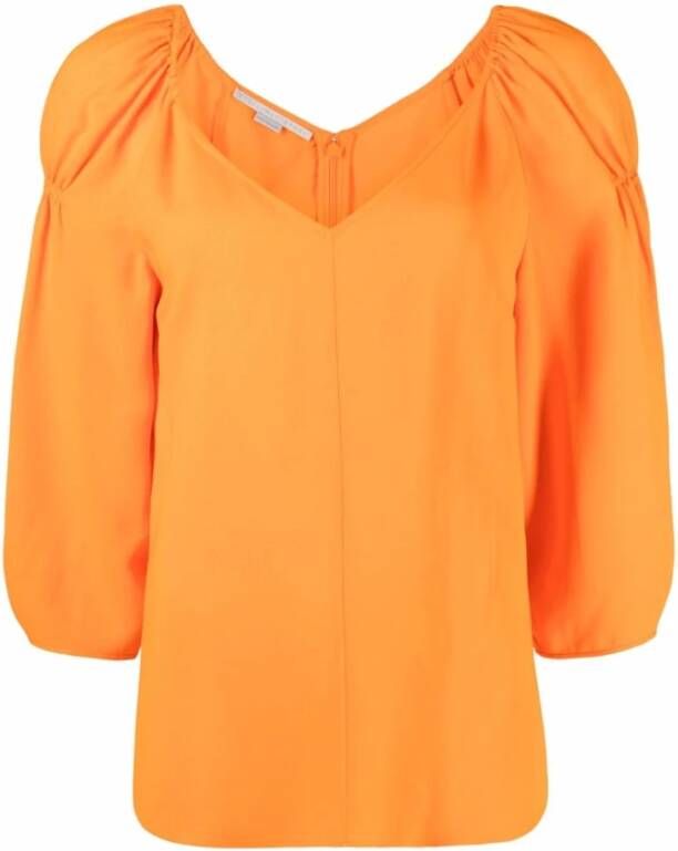 Stella Mccartney Blouse overhemd Oranje Dames